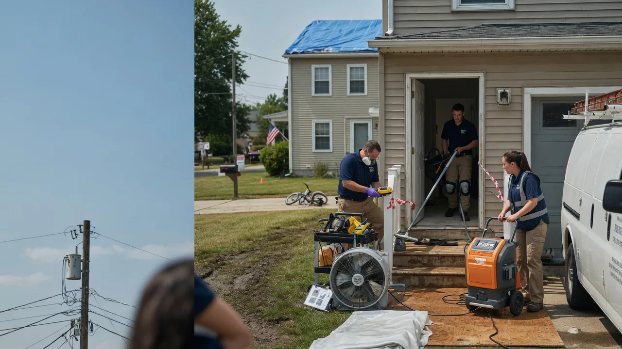 Water Damage Repair in Saint Matthews, SC near me